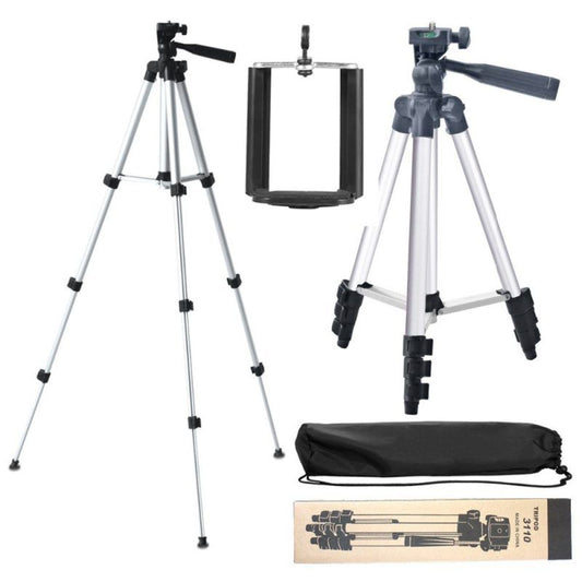 3-in-1 Professional Camera & Mobile Tripod Stand β Adjustable & Foldable