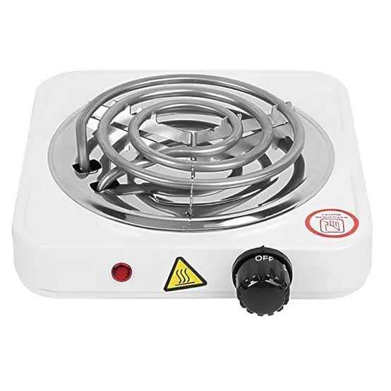 Portable Single Electric Stove Hot Plate – Fast Heating Alloy Electric Cooker with Adjustable Temperature Control for Home, Office & Travel