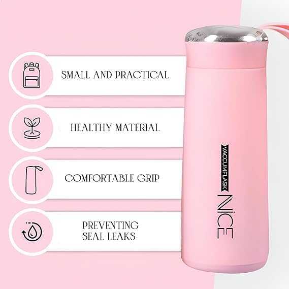 Premium Nice Water Bottle 400ML – Stylish, Compact & Insulated Flask