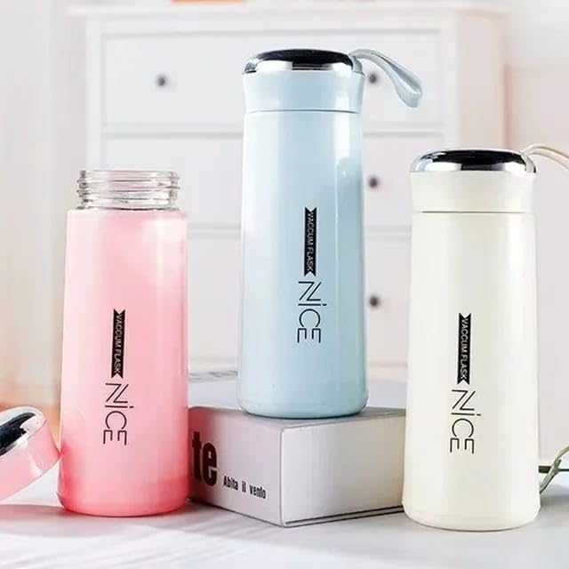 Premium Nice Water Bottle 400ML – Stylish, Compact & Insulated Flask