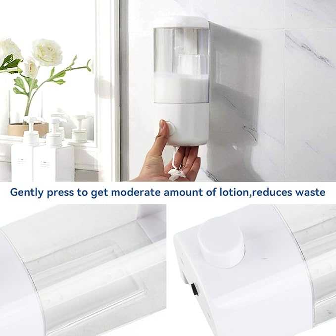 Wall-Mounted Liquid Soap Dispenser – Modern Space-Saving Organizer for Bathroom & Kitchen