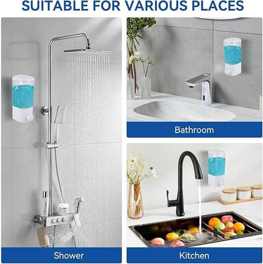 Wall-Mounted Liquid Soap Dispenser – Modern Space-Saving Organizer for Bathroom & Kitchen