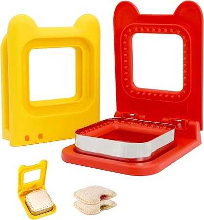 Stainless Steel Sandwich Cutter – DIY Uncrustables Maker &amp; Sealer Mold