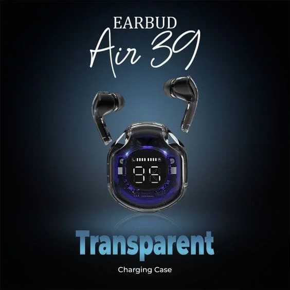 Air 39 Wireless Earbuds Bluetooth 5.1 – HD Stereo Sound, Touch Control & Compact Case
