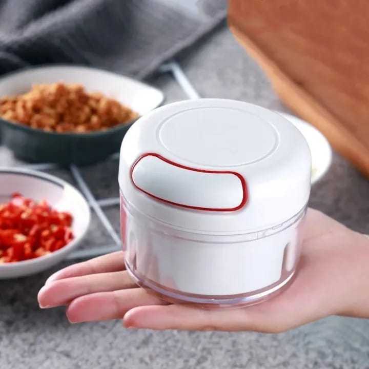 Mini Speedy Garlic & Vegetable Chopper – Manual Hand-Pull Food Processor for Quick Kitchen Preparation